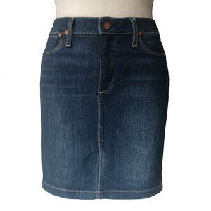 AG “The Precise” Split Front Denim Skirt — Size 27R — Excellent Condition